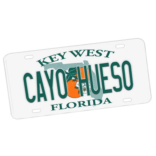 License Plate - Key West Florida Cayo Hueso