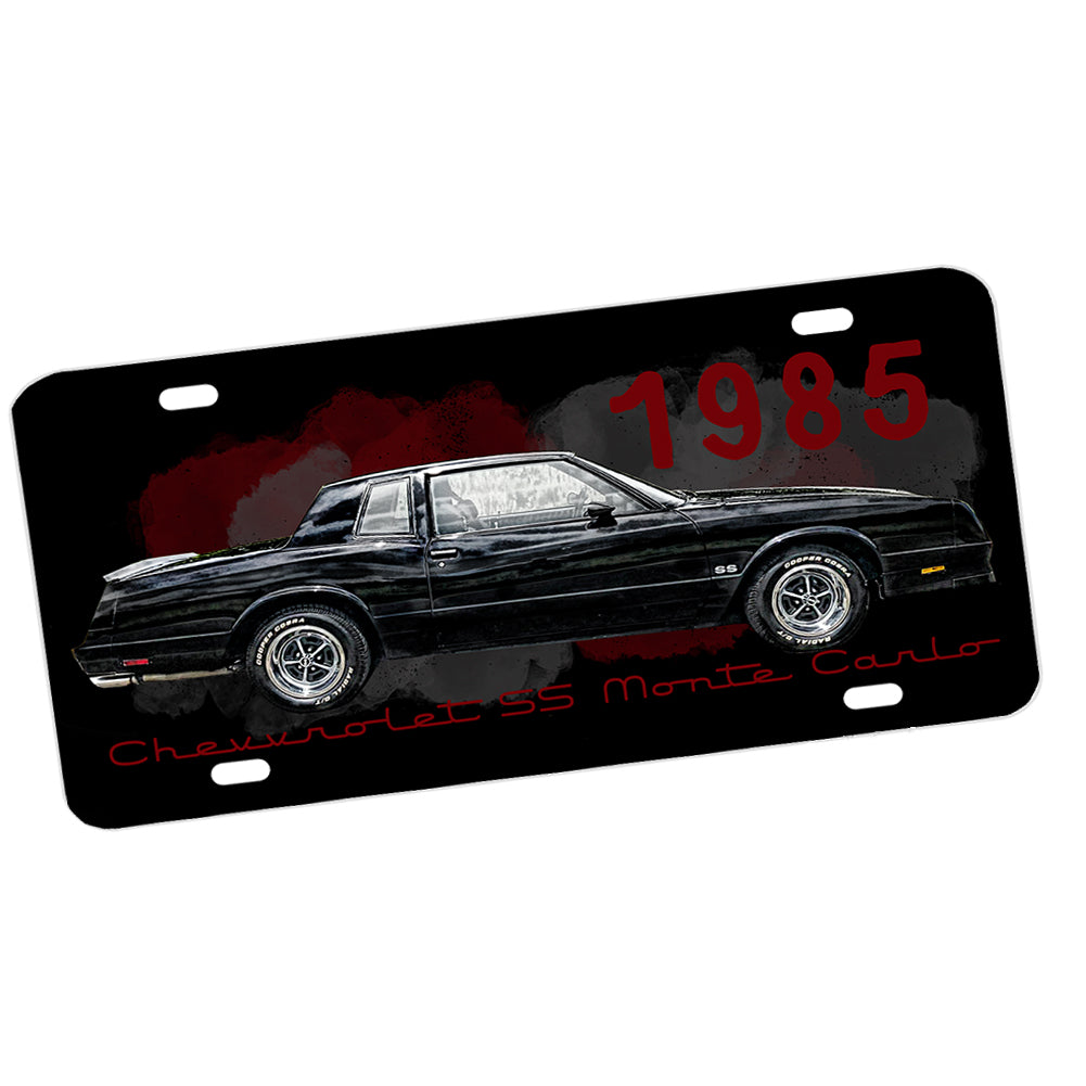 License Plate - 1985 SS Monte Carlo Classic Car