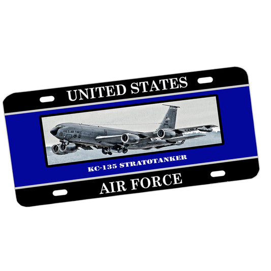 License Plate - US Air Force KC-135 Stratotanker