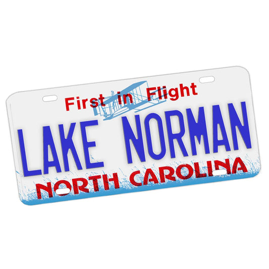 License Plate - Lake Norman North Carolina License Plate Design