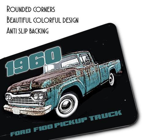 Mouse Pad - 1960 F100 Pickup Truck