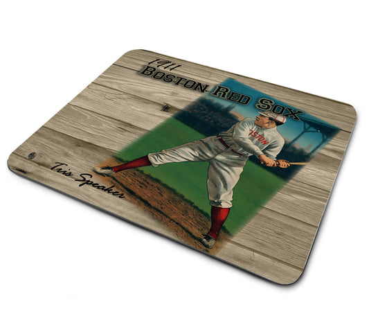 Mouse Pad - 1911 Boston Red Sox Tris Speaker Old Card Design