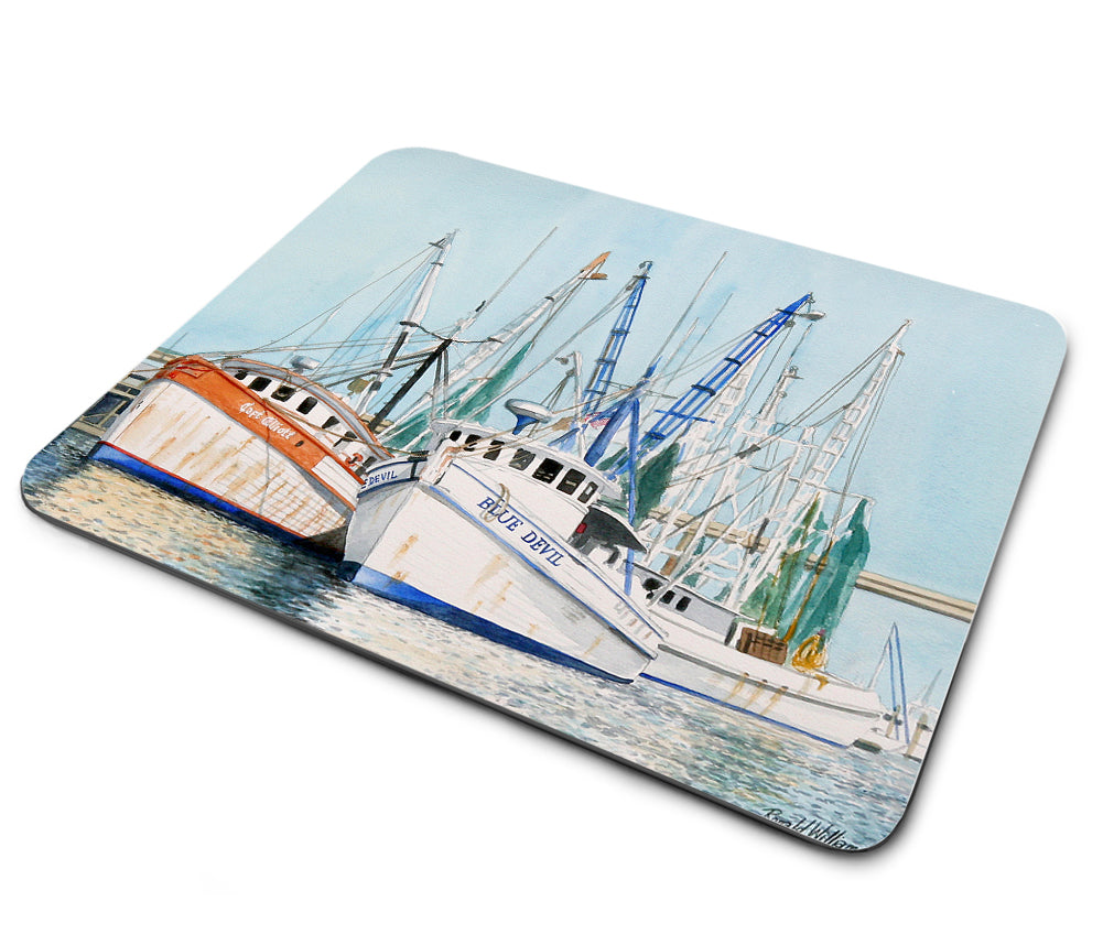 Mouse Pad - Ronald Williams Blue Devil Shrimp Boats