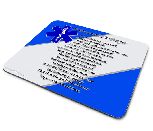 Mouse Pad - Paramedic's Prayer Star of Life