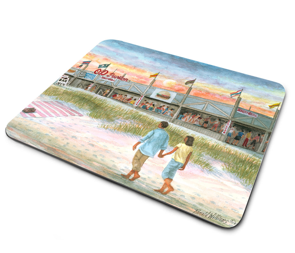 Mouse Pad - Ronald Williams Myrtle Beach SC OD Pavilion and Grill