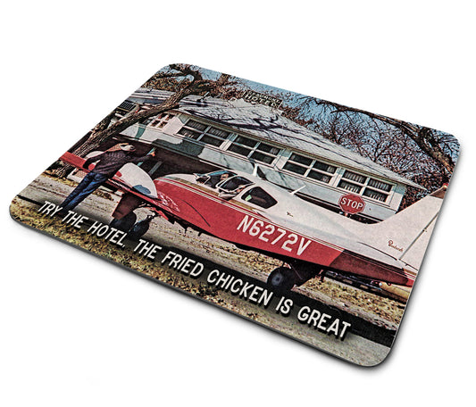 Mouse Pad - Beechcraft Airplane 1970's Model