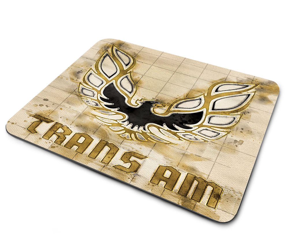 Mouse Pad - 1970's Pontiac Trans Am Bird Design Classic Cars