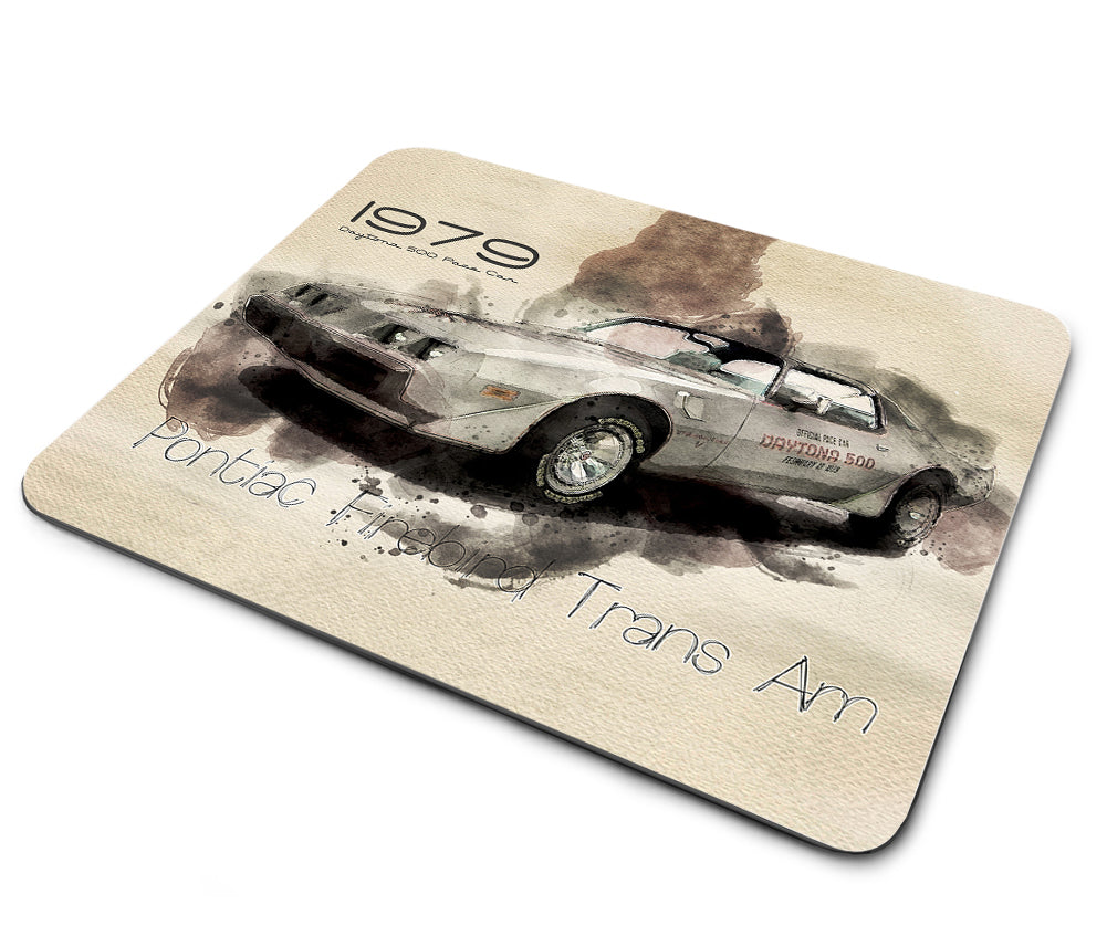 Mouse Pad - 1979 Pontiac Trans Am Daytona 500 Pace Car Classic Car