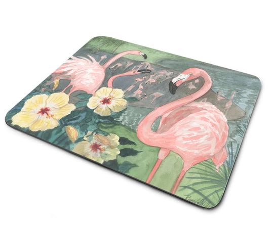 Mouse Pad - Ronald Williams Pink Flamingos