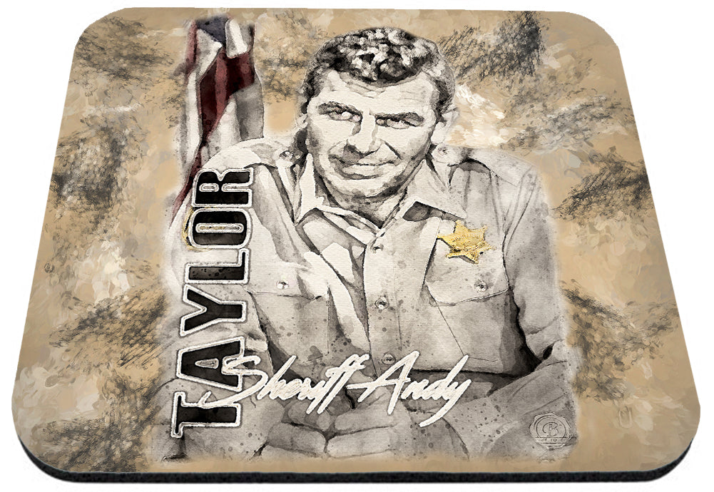 Mouse Pad - Sheriff Taylor Abstract