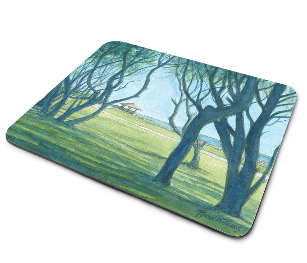 Mouse Pad - Ronald Williams Fort Fisher Kure Beach North Carolina