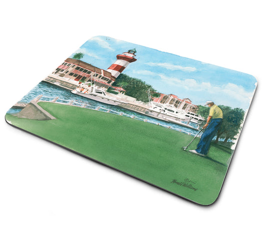 Mouse Pad - Ronald Williams Harbour Town Golf Course Light House