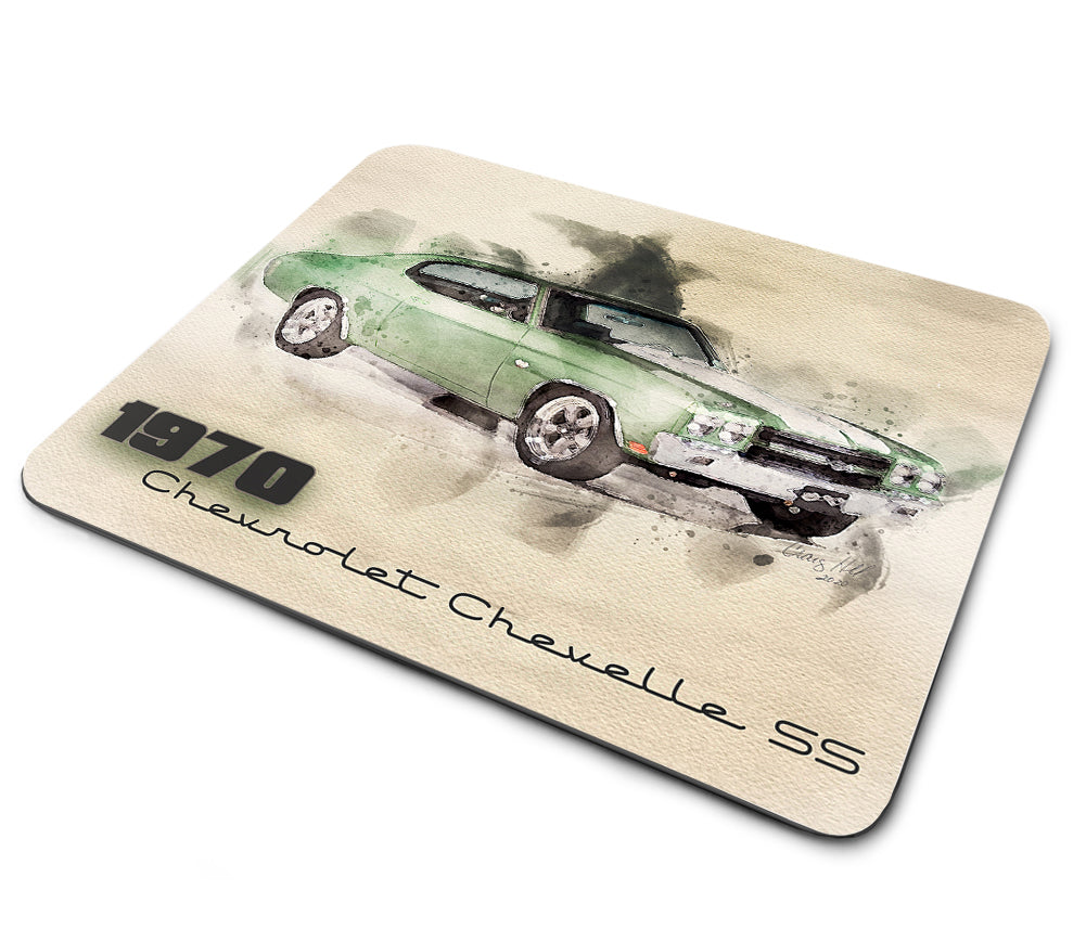 Mouse Pad - 1970 Chevy Chevelle SS Muscle Car Classic Car