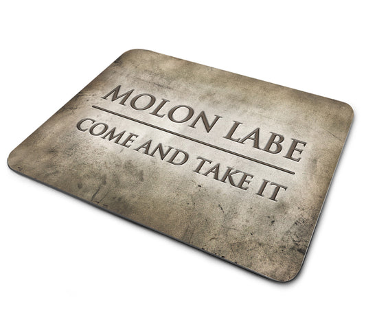 Mouse Pad - Molon Labe Come And Take It