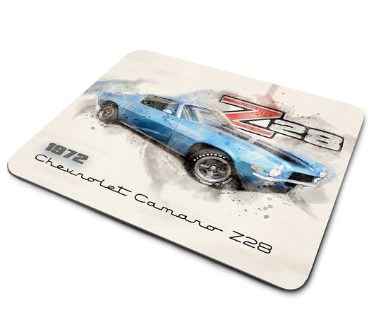 Mouse Pad - 1972 Chevy Camaro Z28 Classic Car