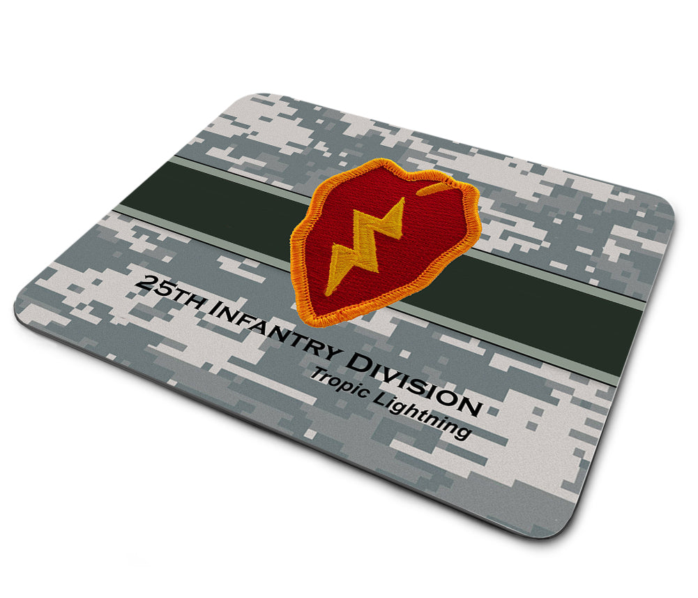 Mouse Pad - United States Army 25th Infantry Division Tropic Lightning