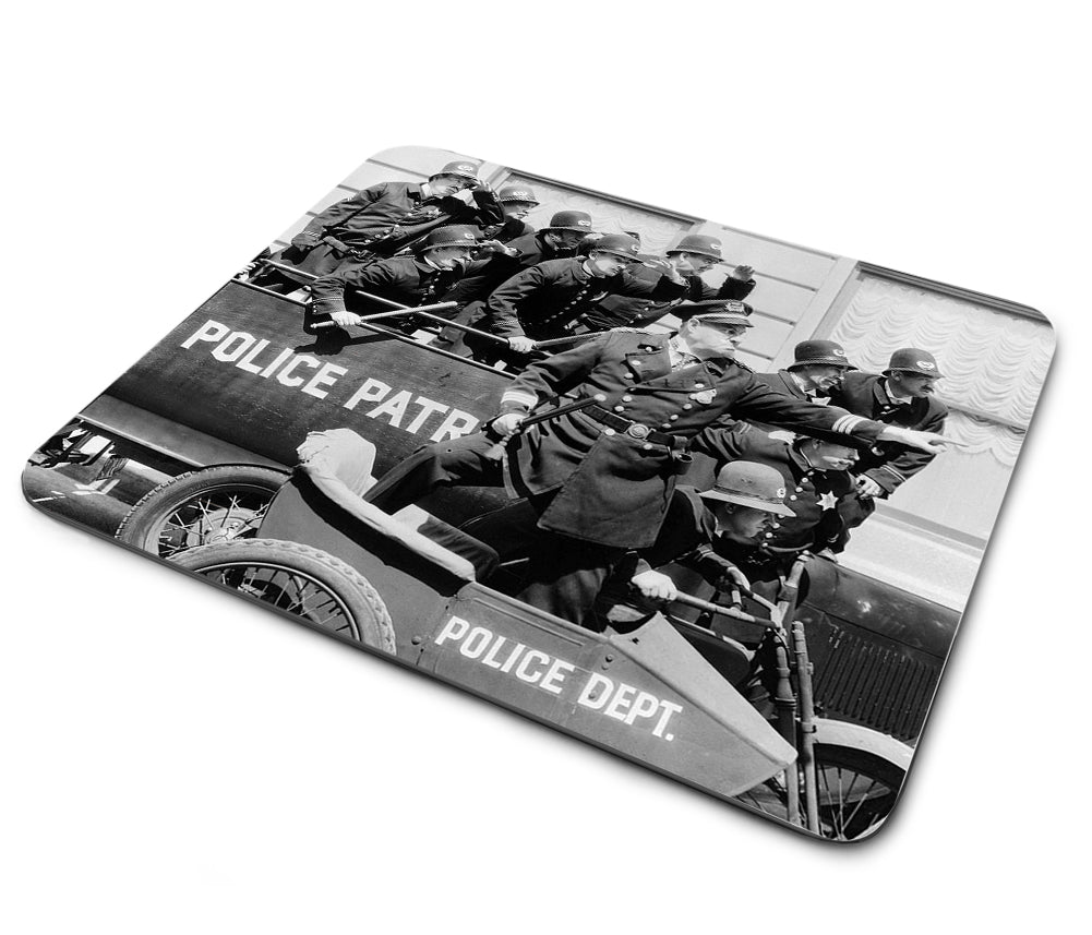 Mouse Pad - Keystone Cops in Pursuit