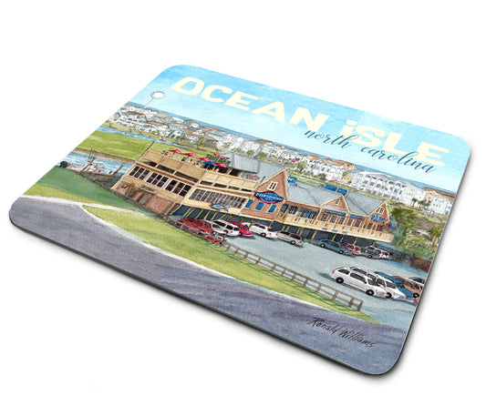 Mouse Pad - Ronald Williams Ocean Isle NC Marina