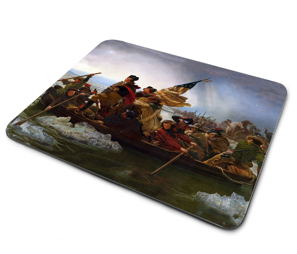 Mouse Pad - Classic Art General Washington Crossing The Delaware