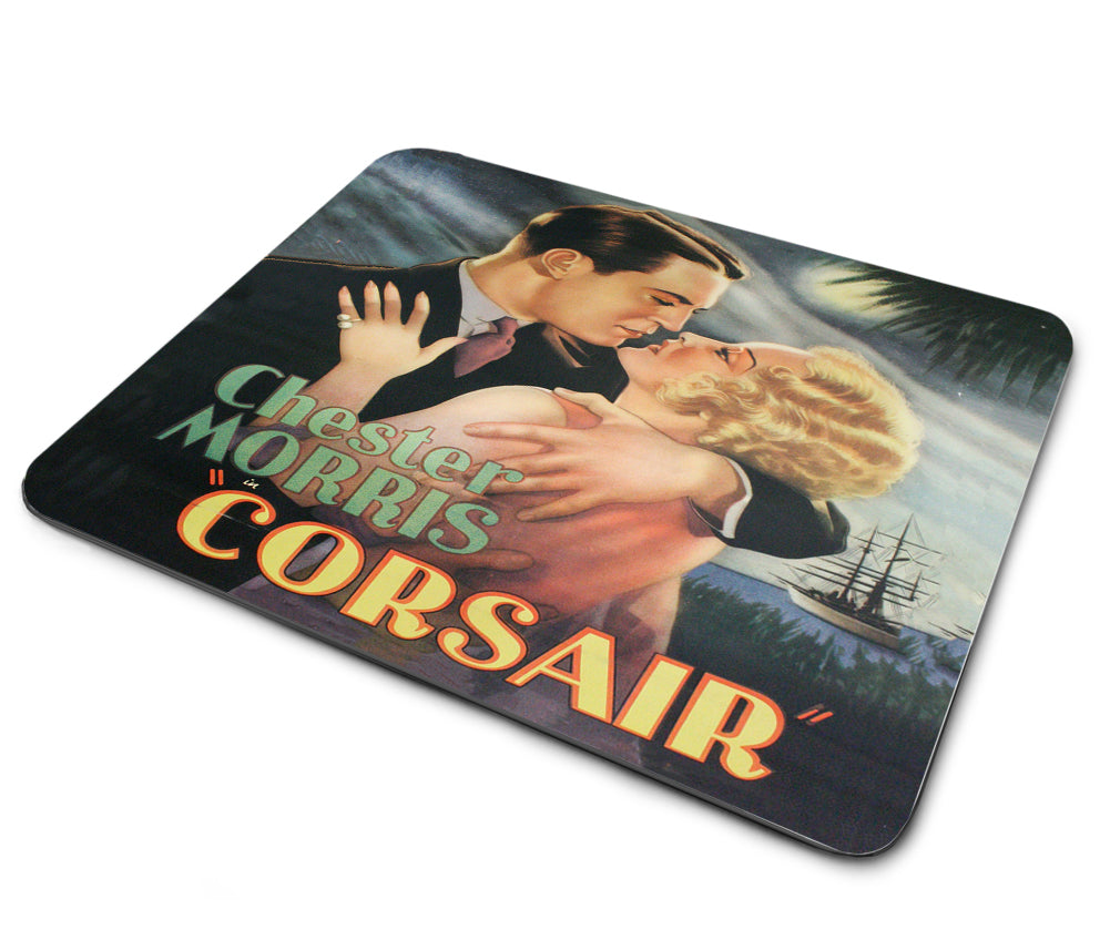 Mouse Pad - Old Movie Poster Chester Morris In Corsair