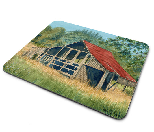 Mouse Pad - Ronald Williams Old Barn In The Mountains