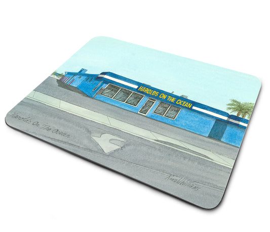 Mouse Pad - Ronald Williams North Myrtle Beach SC Harold's On The Ocean