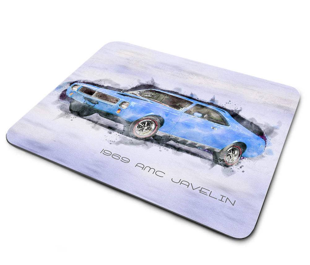 Mouse Pad - 1969 AMC Javelin Muscle Car Classic Car