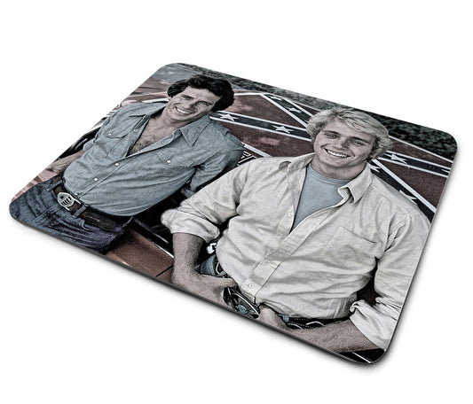 Mouse Pad - Dukes of Hazzard Brothers General Lee