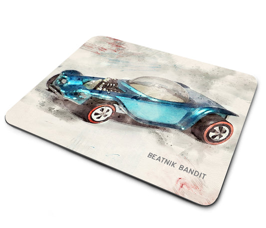 Mouse Pad - Hot Wheels Red Line Die Cast Car Beatnik Bandit