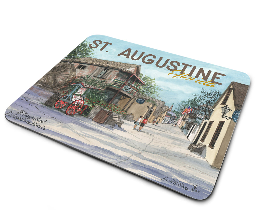 Mouse Pad - Ronald Williams Saint George St Saint Augustine Florida