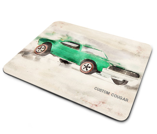 Mouse Pad - Hot Wheels Die Cast Car Custom Cougar