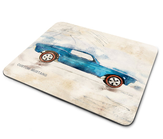 Mouse Pad - Hot Wheels Die Cast Car Custom Mustang