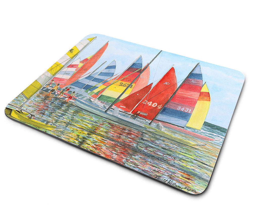 Mouse Pad - Ronald Williams Sailboats and Hobie Cats