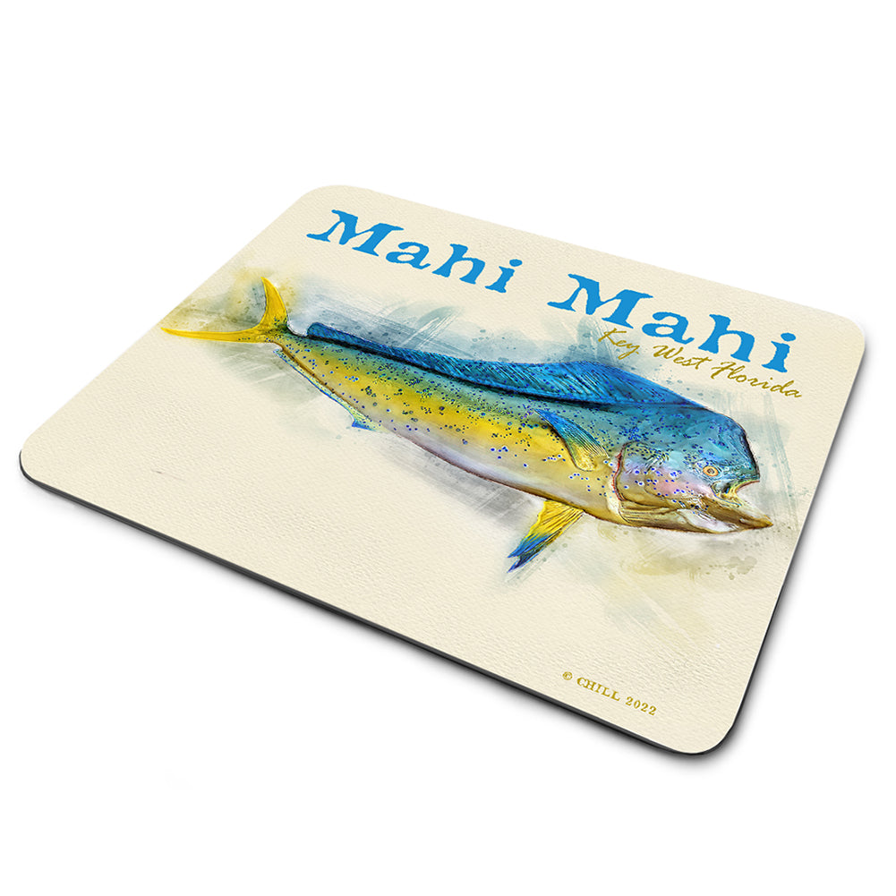 Mouse Pad - Key West Florida Mahi Mahi Design