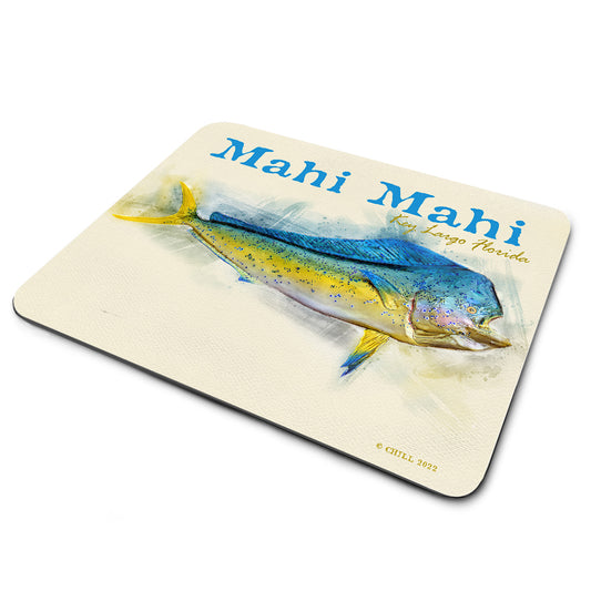 Mouse Pad - Key Largo Florida Mahi Mahi Design