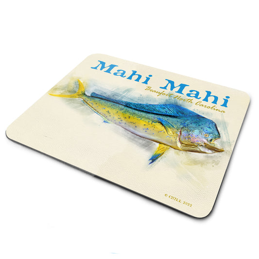 Mouse Pad - Beaufort NC Mahi Mahi Game Fish