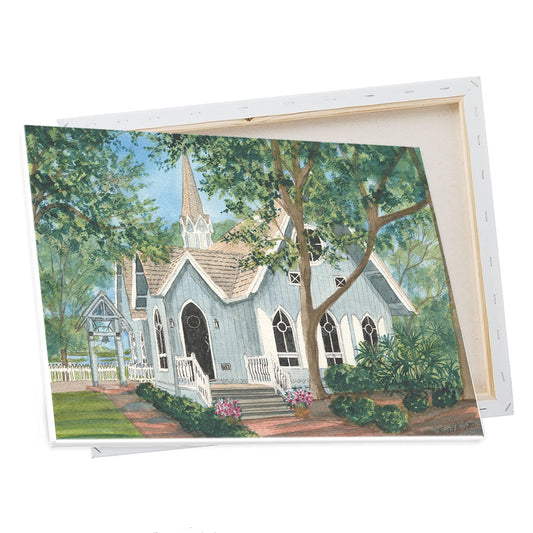 Wall Art - Ronald Williams Bald Head Island Chapel