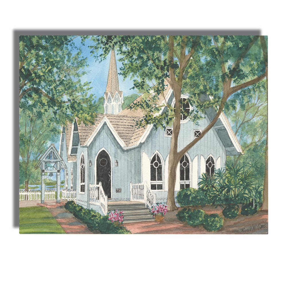 Wall Art - Ronald Williams Bald Head Island Chapel