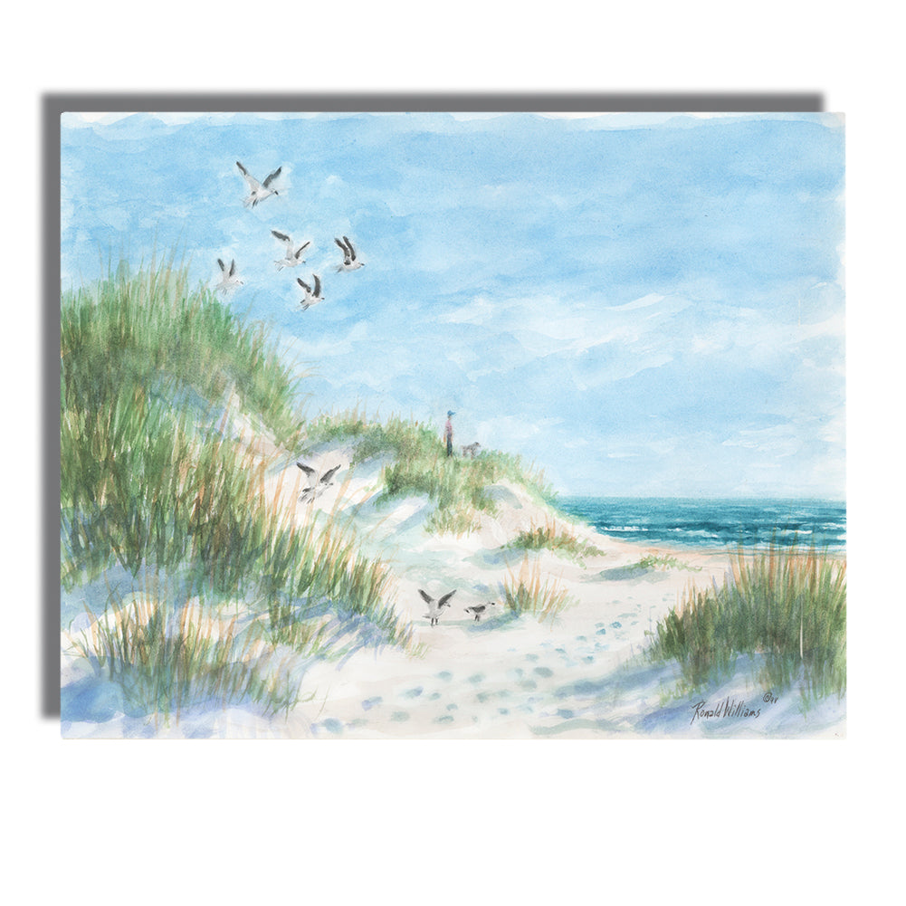 Wall Art - Ronald Williams Beach Sand Dunes