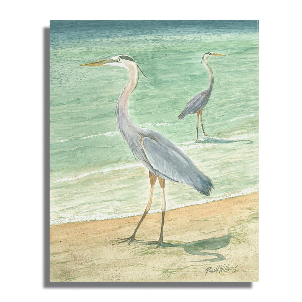 Wall Art - Ronald Williams Blue Heron