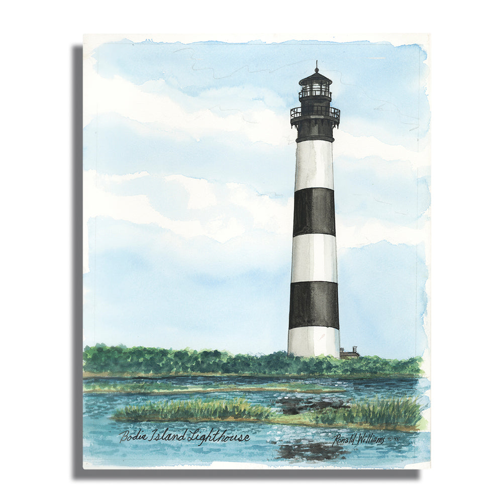 Wall Art - Ronald Williams Bodie Lighthouse