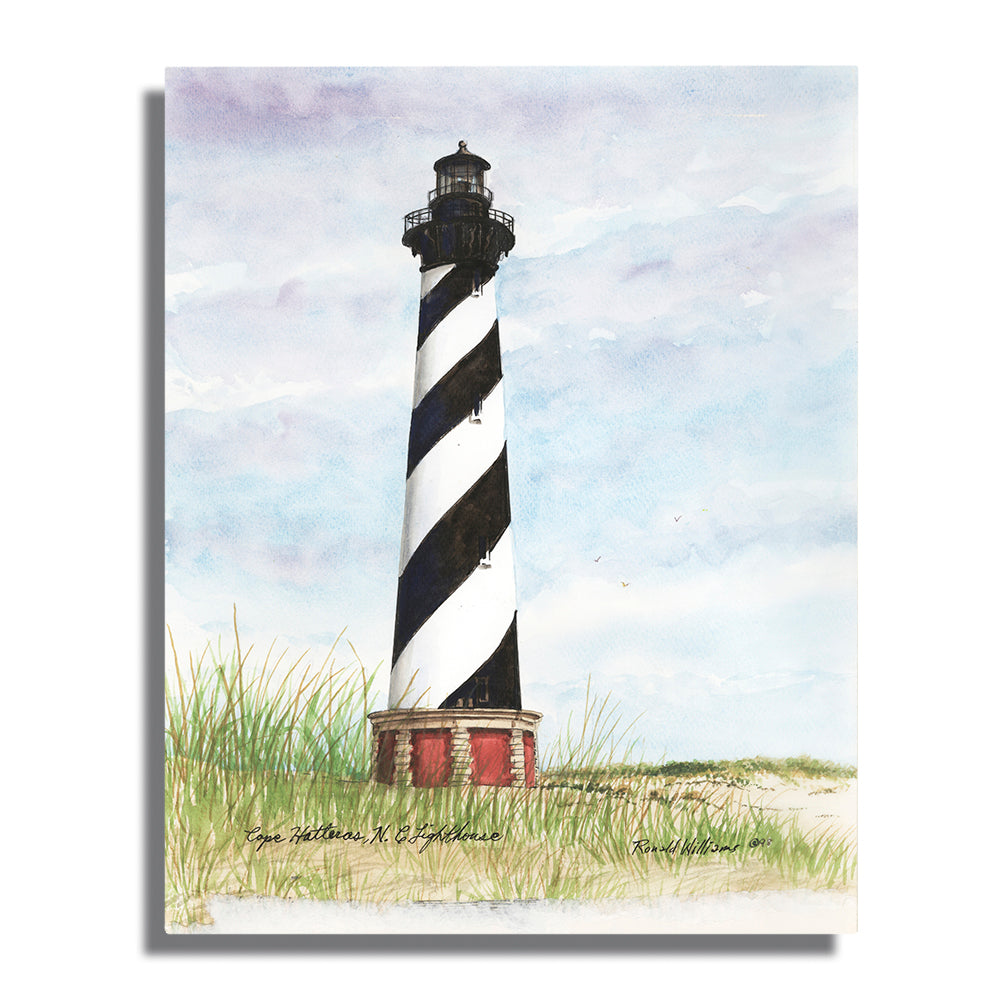 Wall Art - Ronald Williams Cape Hatteras Lighthouse