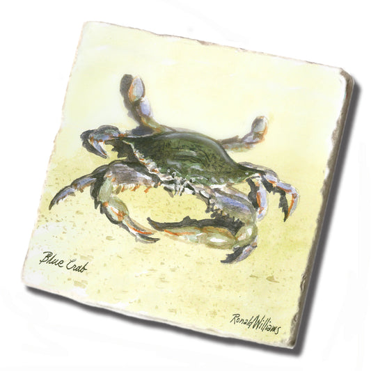 Tile Coaster - Ronald Williams Blue Crab