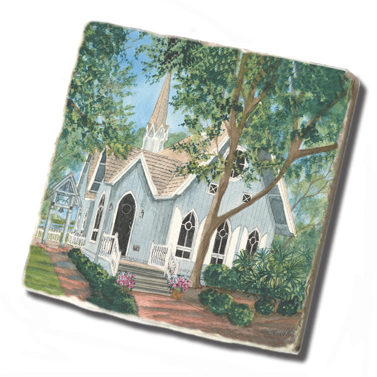 Tile Coaster - Ronald Williams Bald Head Chapel