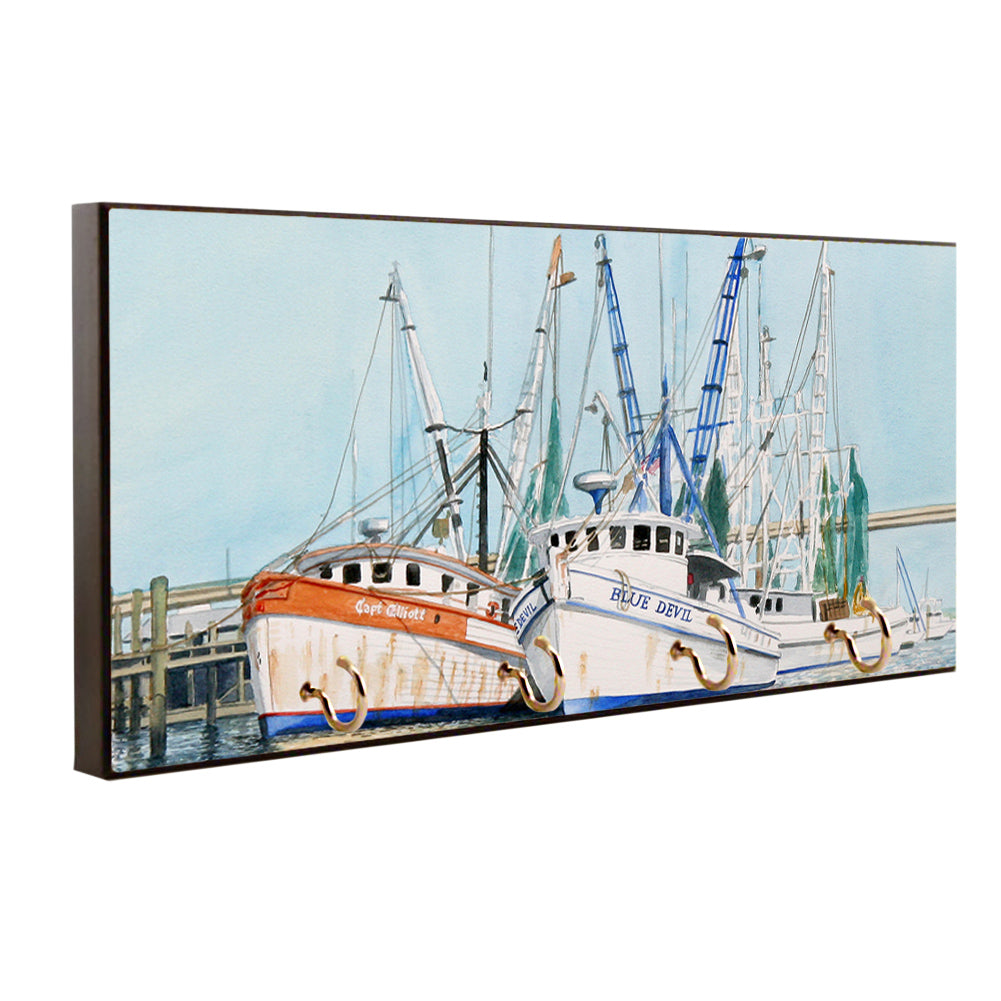 Key Hanger - Ronald Williams Blue Devil Shrimp Boats