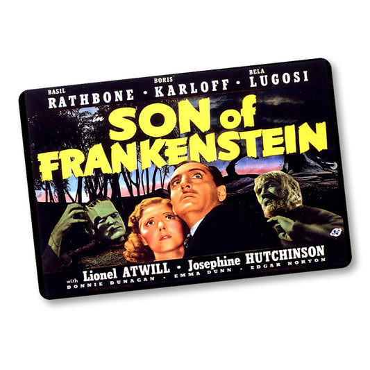 Novelty Sign 8x12 - Horror Movie Poster Design Son of Frankenstein