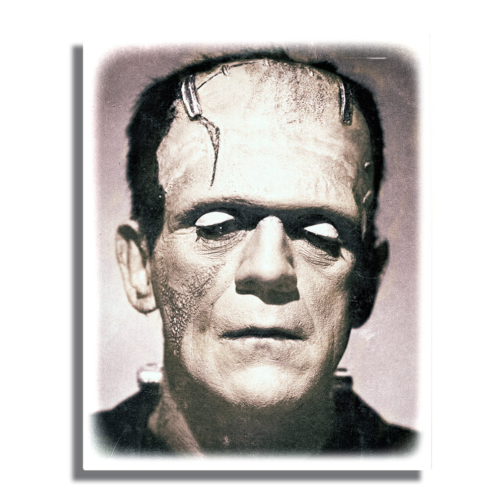 Wall Art - Horror Movie Frankenstein Monster Poster Design