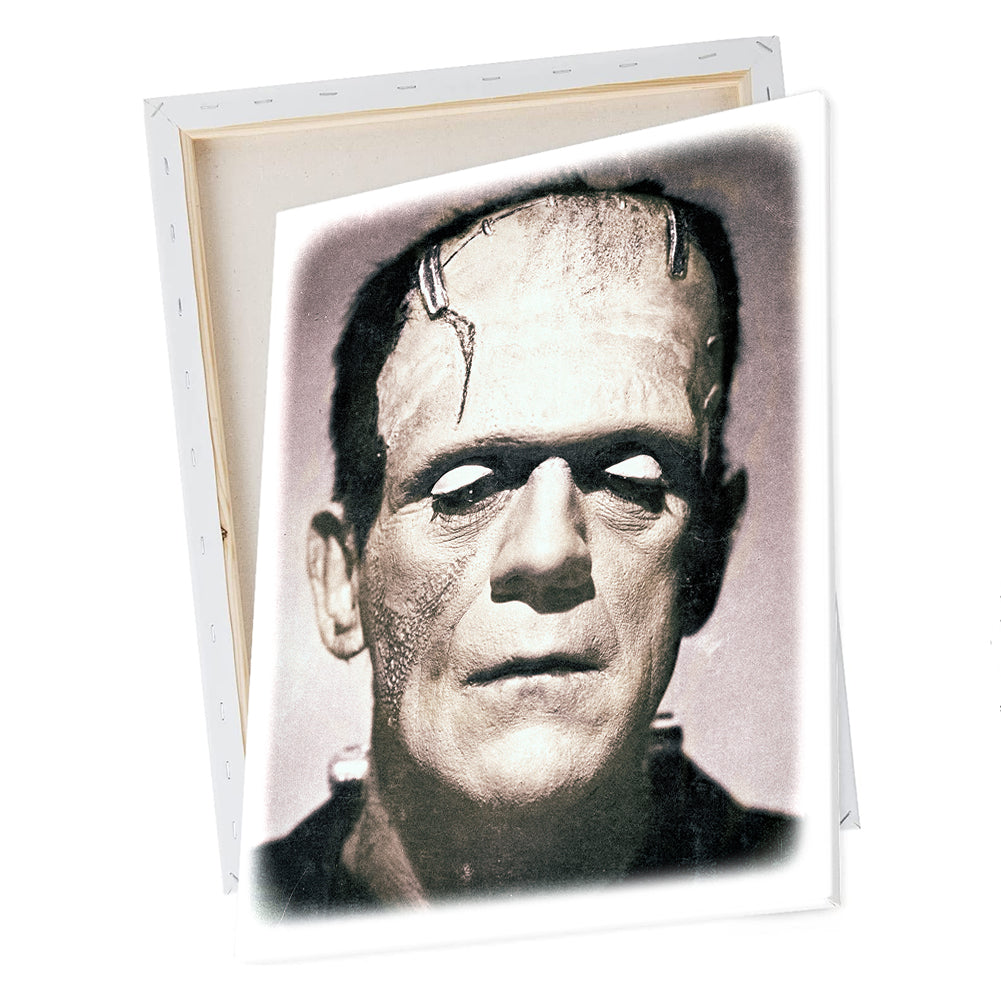 Wall Art - Horror Movie Frankenstein Monster Poster Design