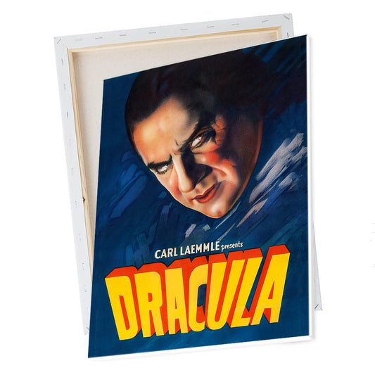 Wall Art - Horror Movie French Dracula Poster Design