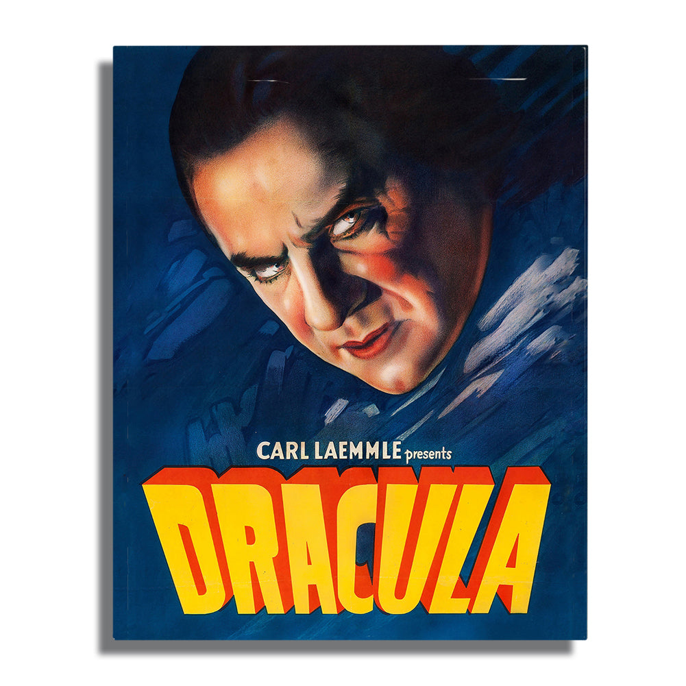 Wall Art - Horror Movie French Dracula Poster Design